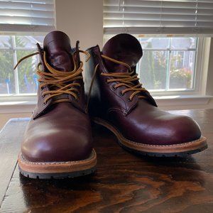 Beautiful RED WING Beckman Round Toe Boots in BLACKCHERRY